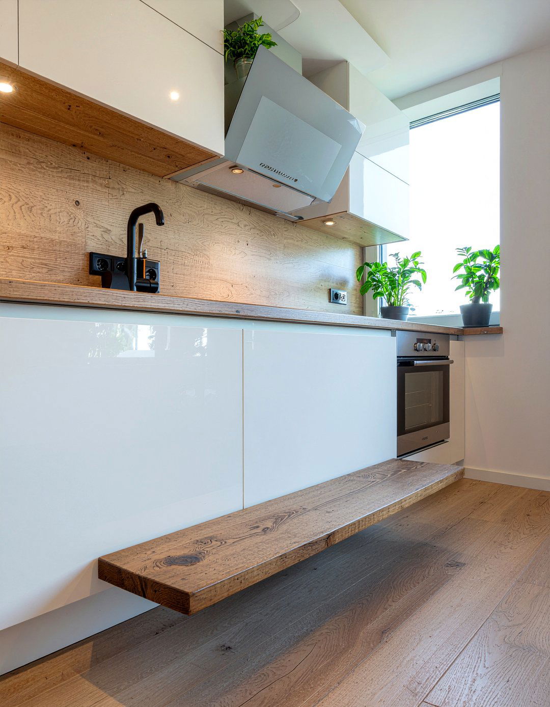 Floating Kitchen Bench - 30 kitchen bench seating ideas