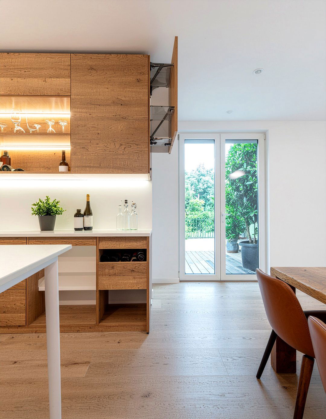 Floating Liquor Cabinet - 30 dining room liquor cabinet ideas