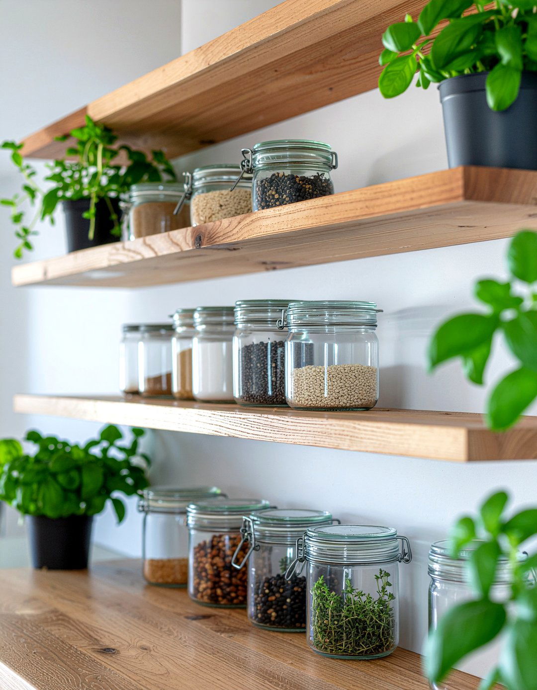 Floating Pantry Shelving - 30 pantry shelving kitchen ideas