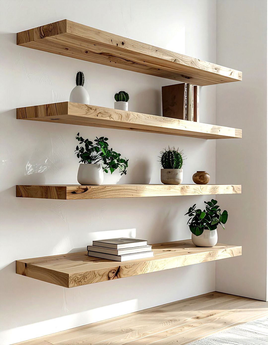 Floating Shelf - 30 mindful decor ideas