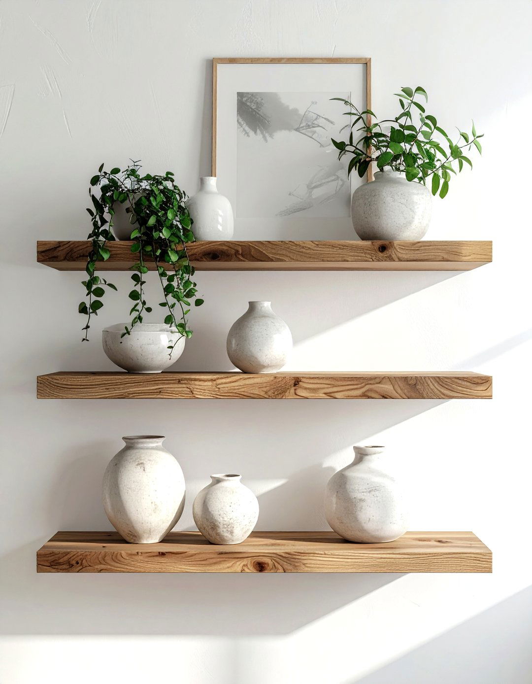 Floating Shelf - 30 relaxing decor ideas