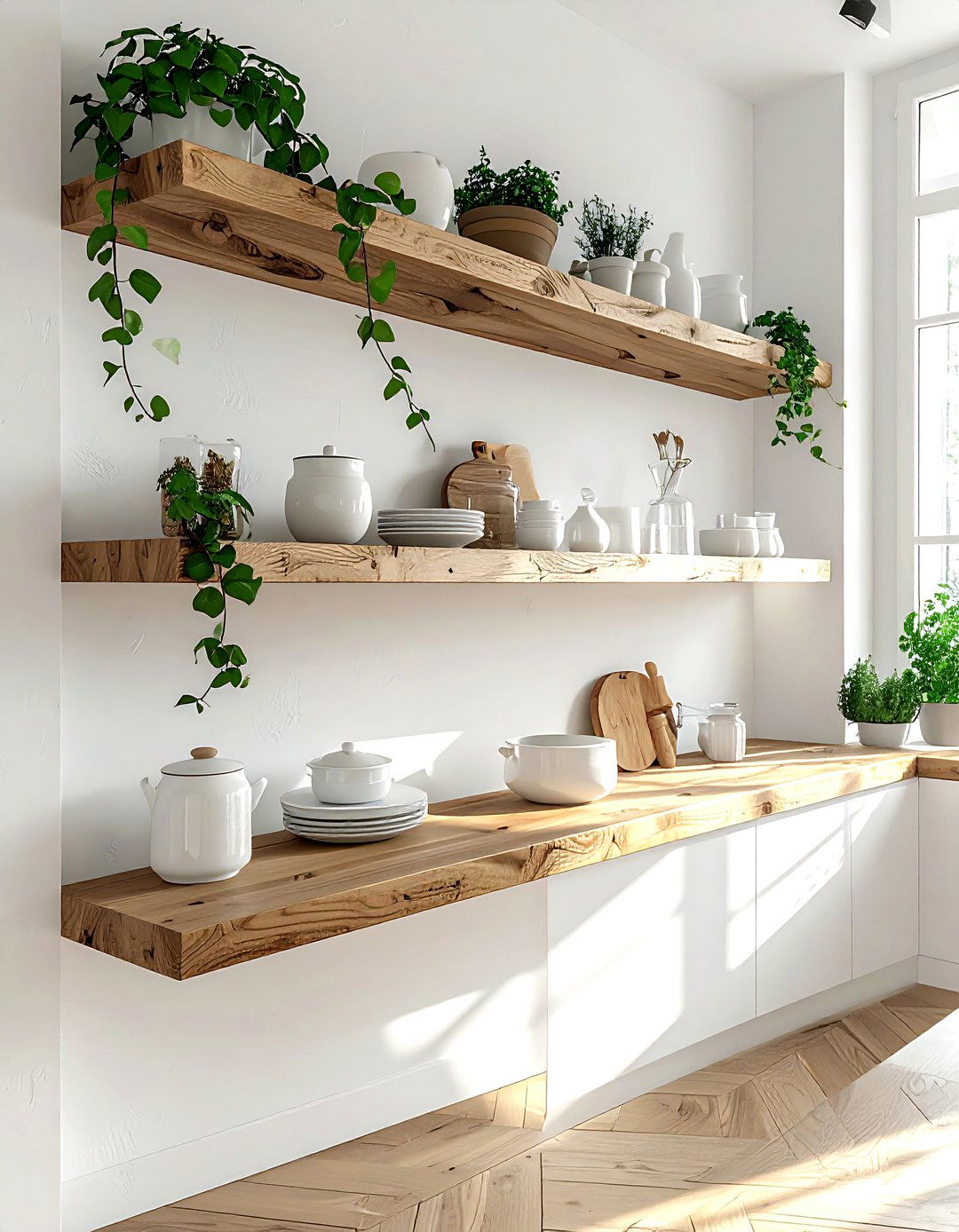 Floating Shelves - 30 new build decor ideas