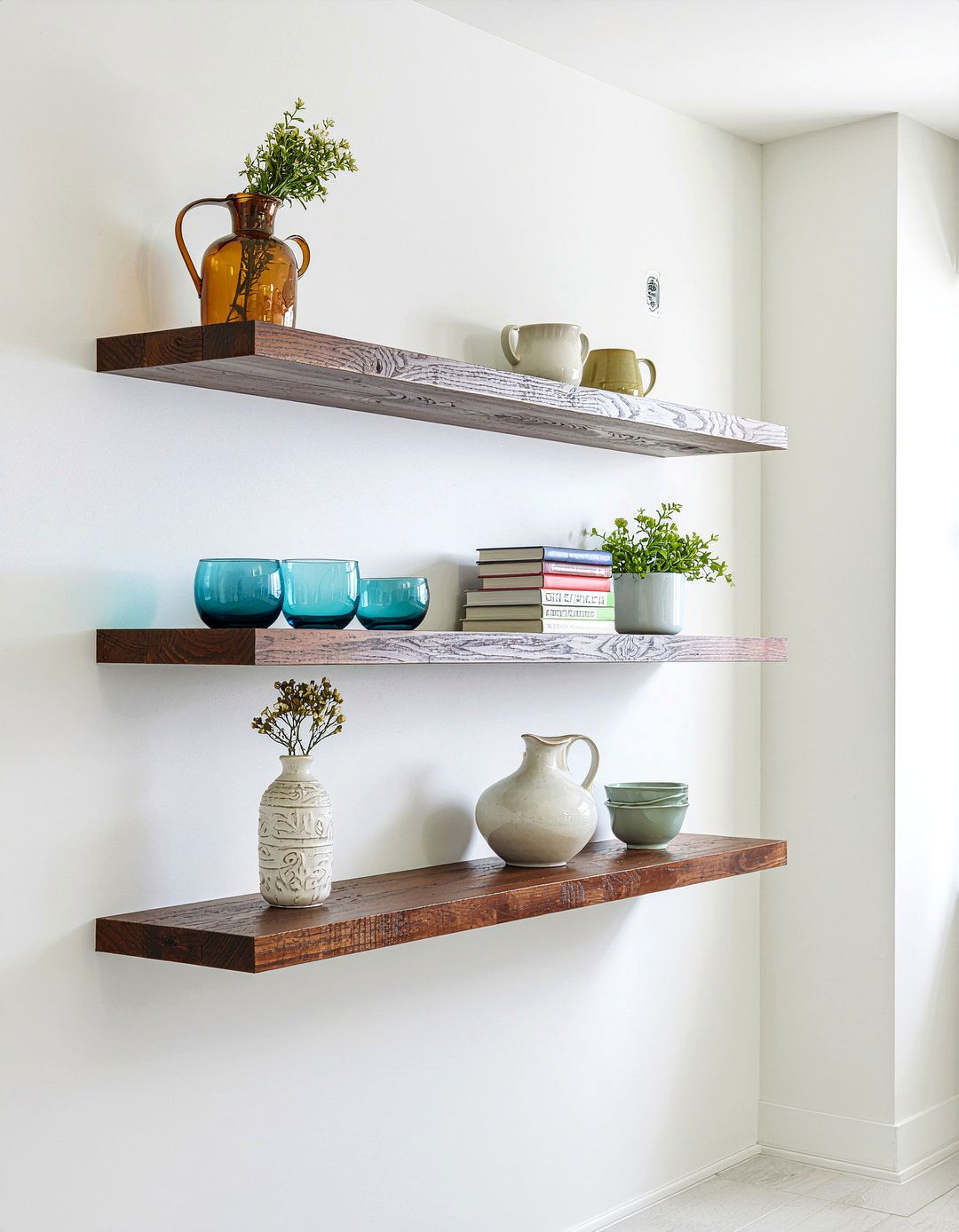 Floating Shelves For Dining Decor - 30 dining room entertaining ideas