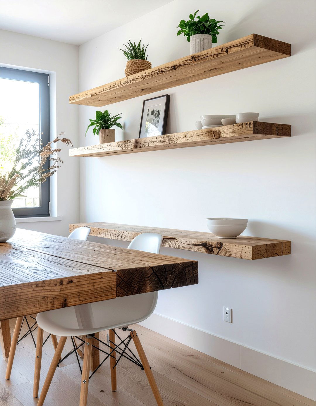 Floating Shelves In Dining Room - 30 dining room styling tips