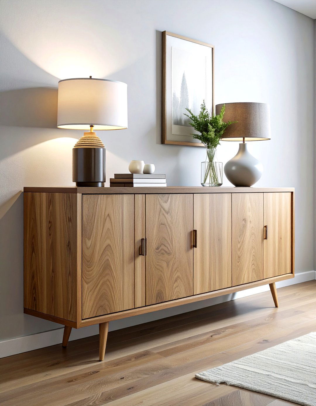 Floating Sideboard - 30 dining room creative storage ideas