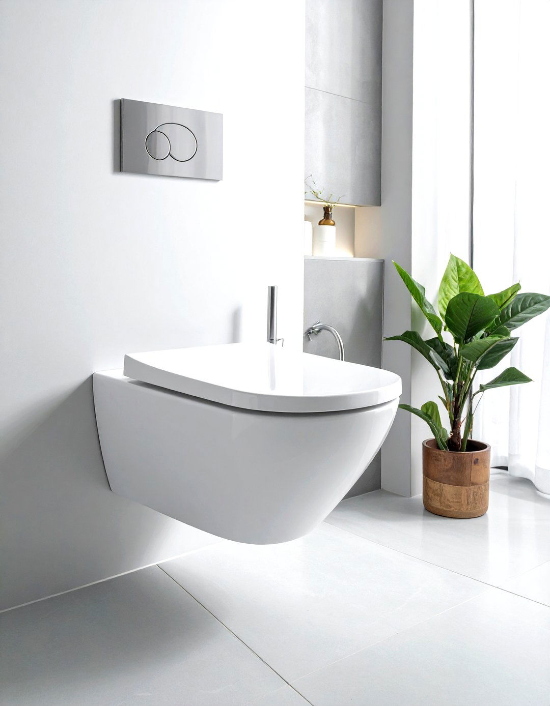 Floating Toilet - 30 toilet room ideas