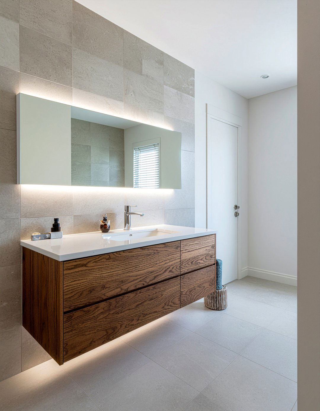 Floating Vanity Bathroom - 30 small bathroom layout ideas