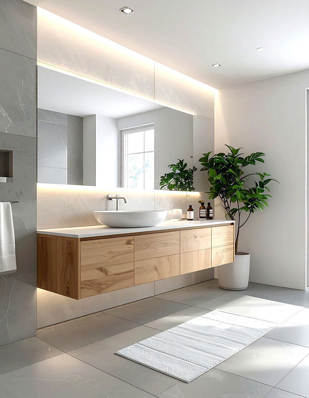 Floating Vanity Bathroom - 30 must-see bathroom ideas