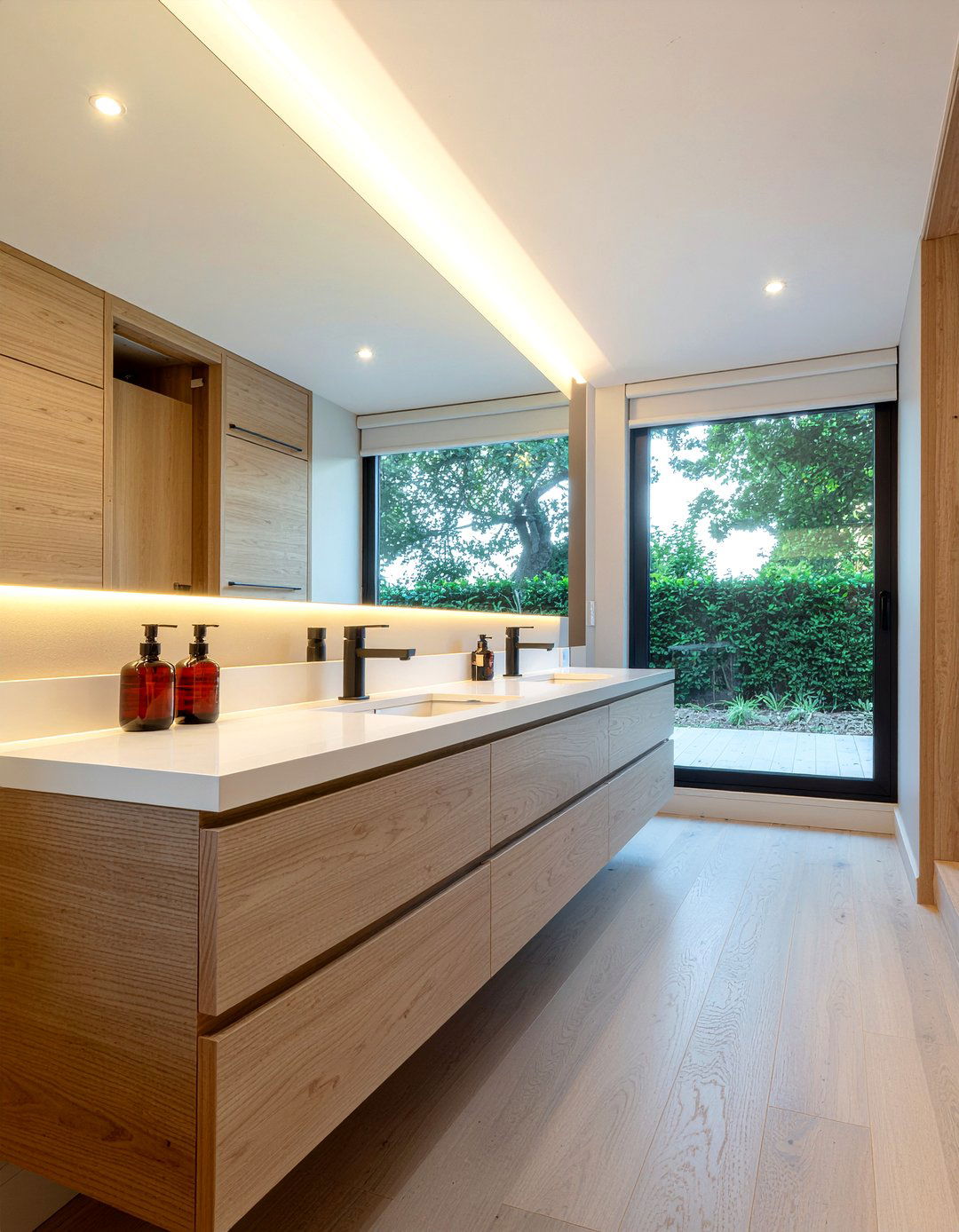 Floating Vanity Cabinet - 30 bedroom ensuite ideas