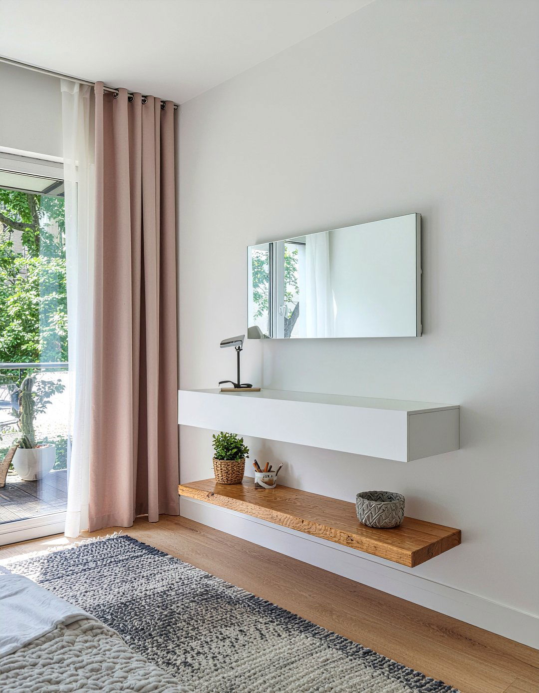 Floating Vanity Mirror - 30 bedroom decorative mirrors