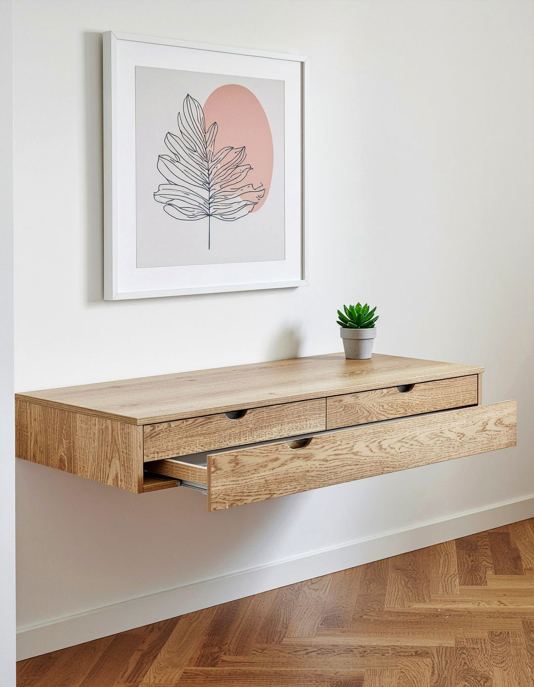 Floating Wall Desk With Drawers - 30 bedroom desk with drawers