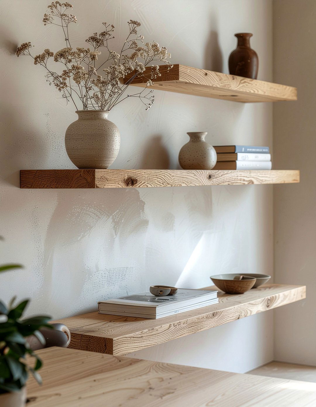 Floating Wall Shelves - 30 dining room essentials