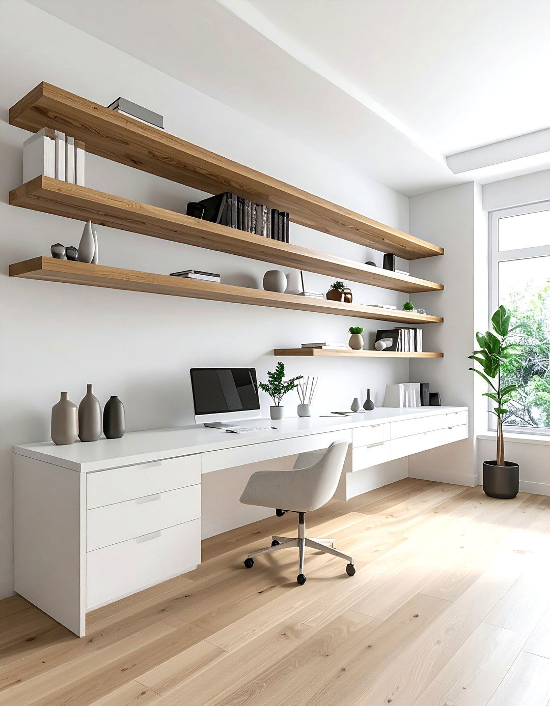 Floating Wall Shelves - 30 home update ideas