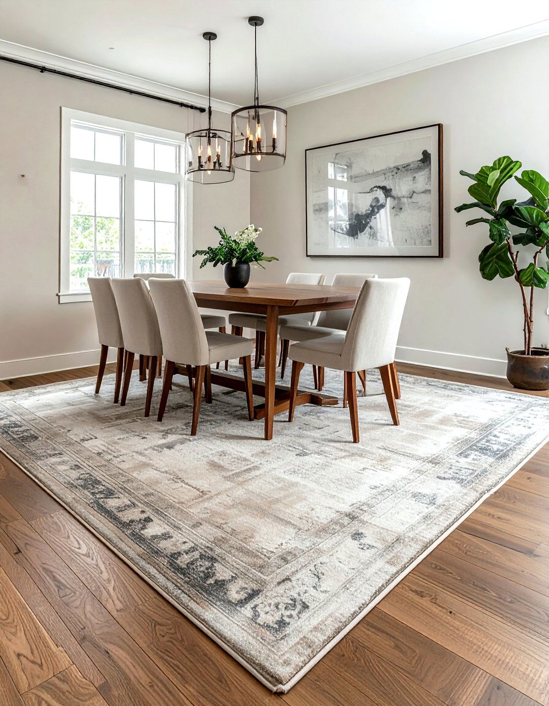 Floating area rugs - 30 decor mistakes to avoid