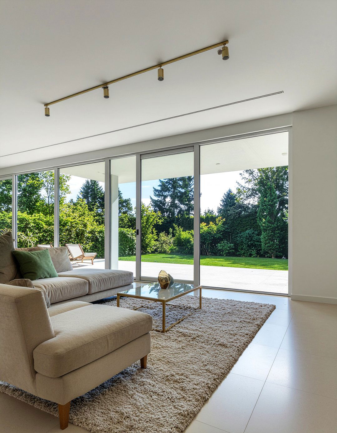 Floating frame display - 30 living room photo displays