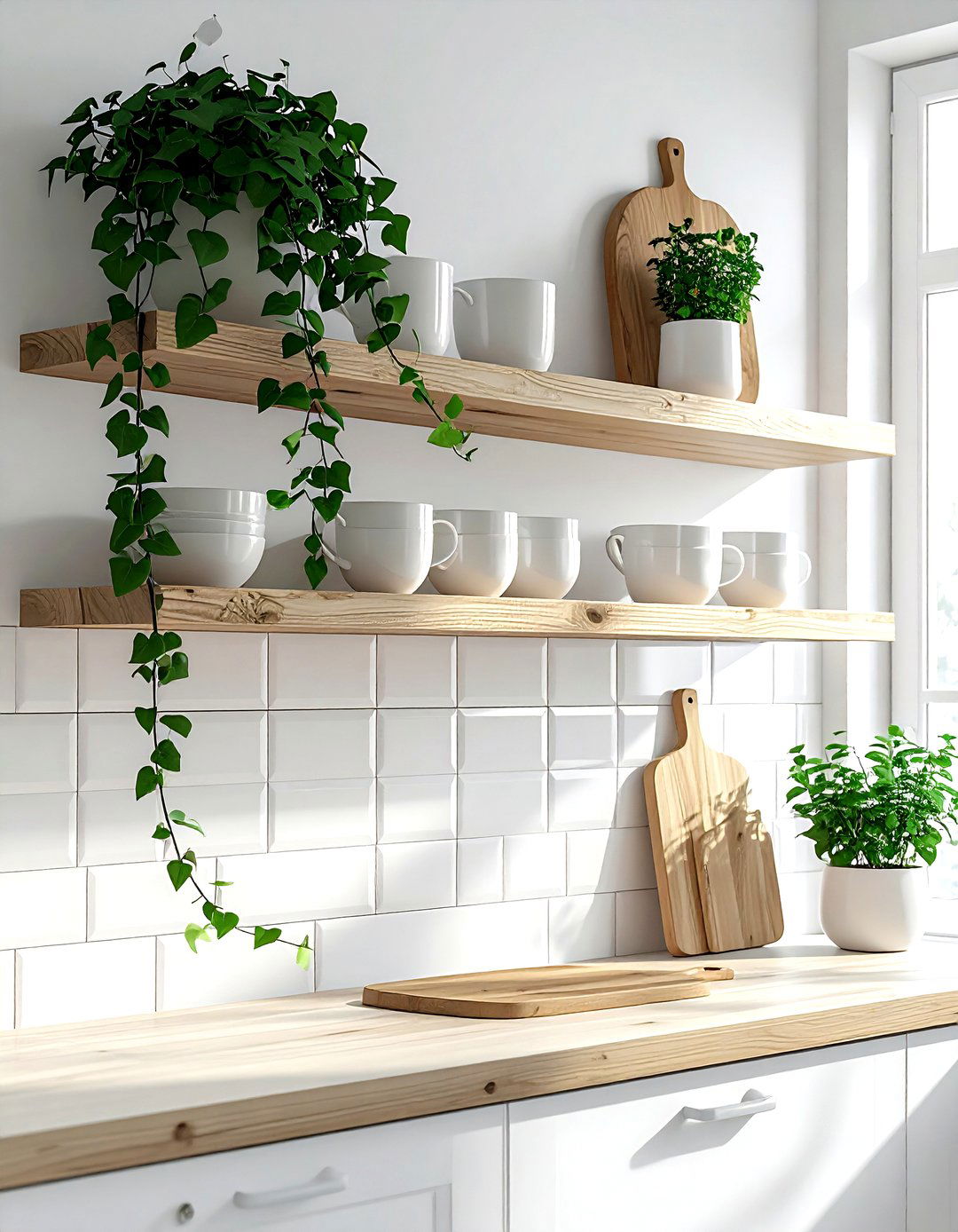 Floating shelf - 30 one-day decor project ideas