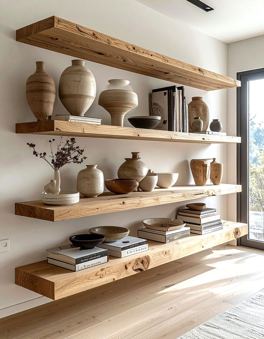 Floating shelves - 30 chic decor ideas