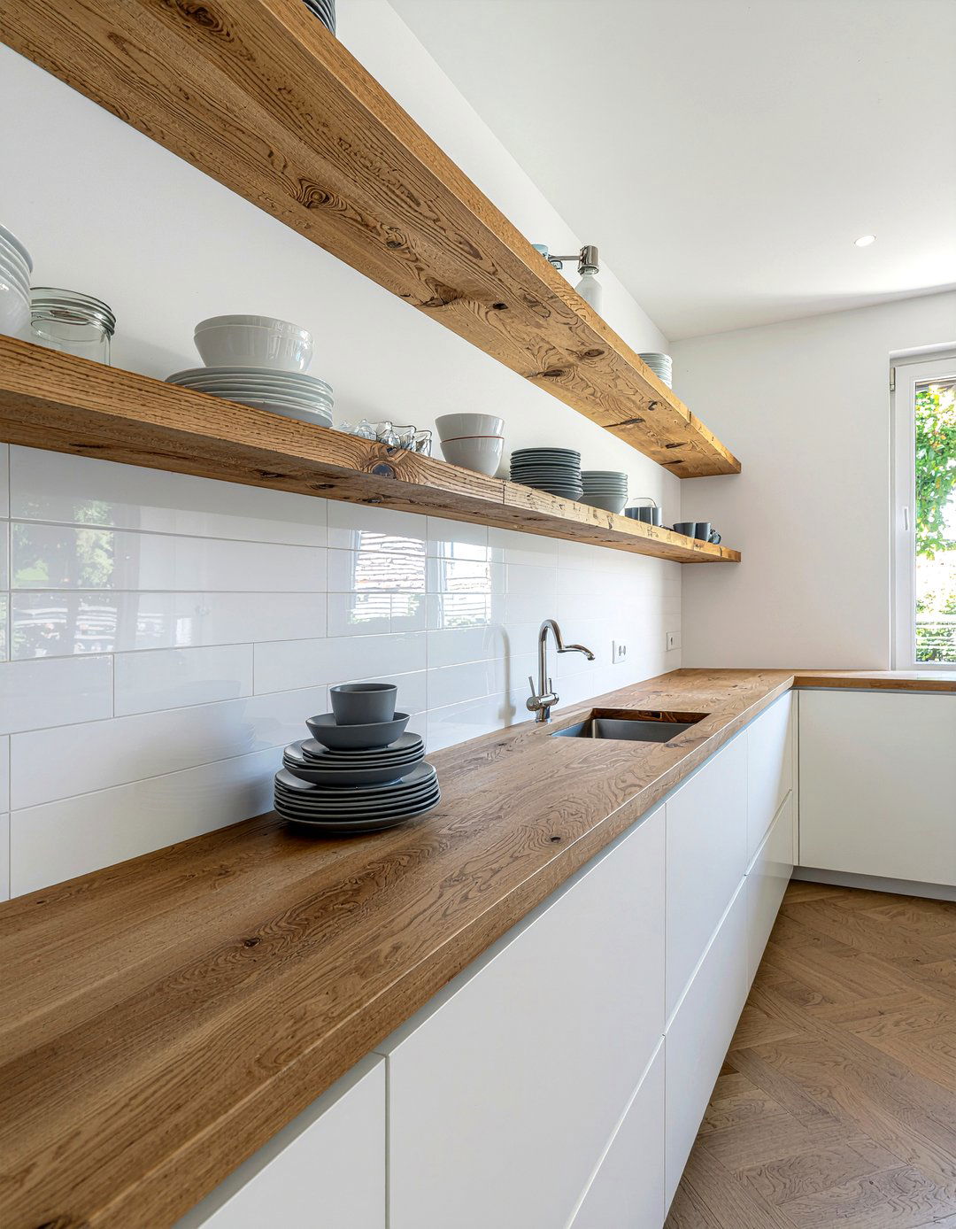 30 Open Shelf Backsplash Kitchen Ideas for a Modern Upgrade