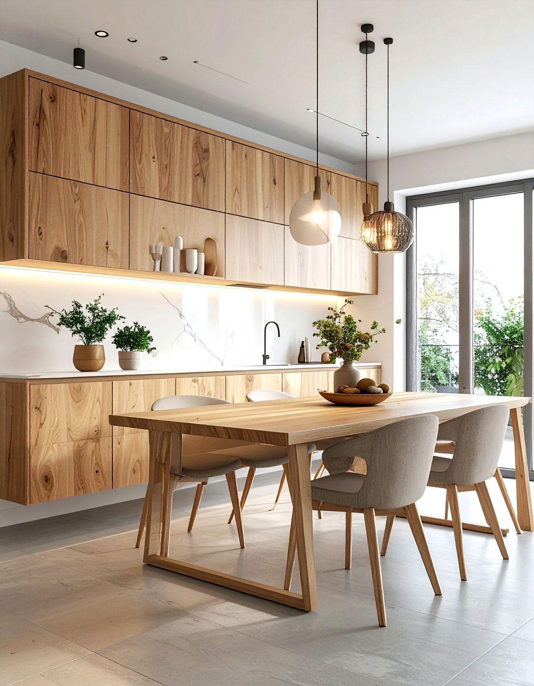 Floating sideboard dining room - 30 dining room alcove storage ideas