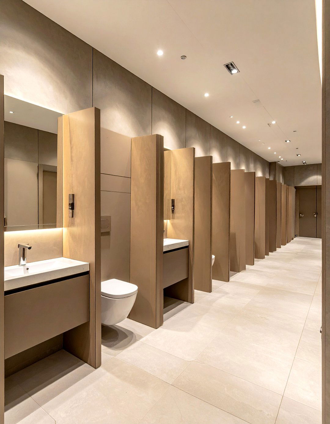 Floating toilet partition system - 30 toilet partition ideas