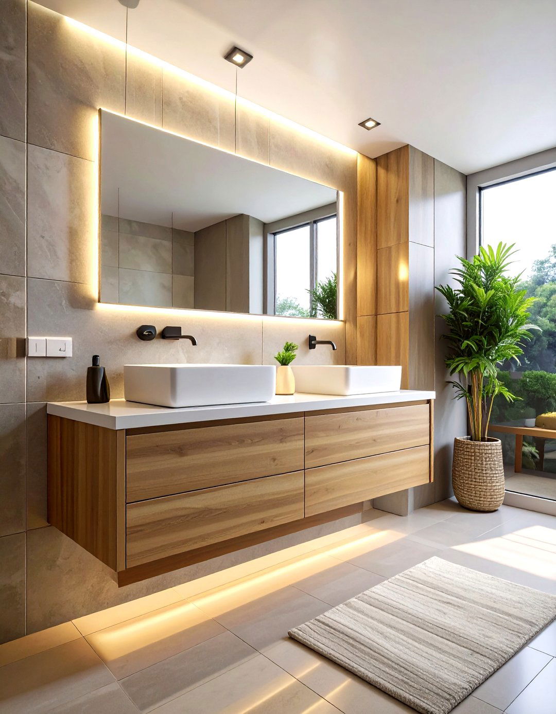 Floating vanity - 30 ultimate bathroom ideas