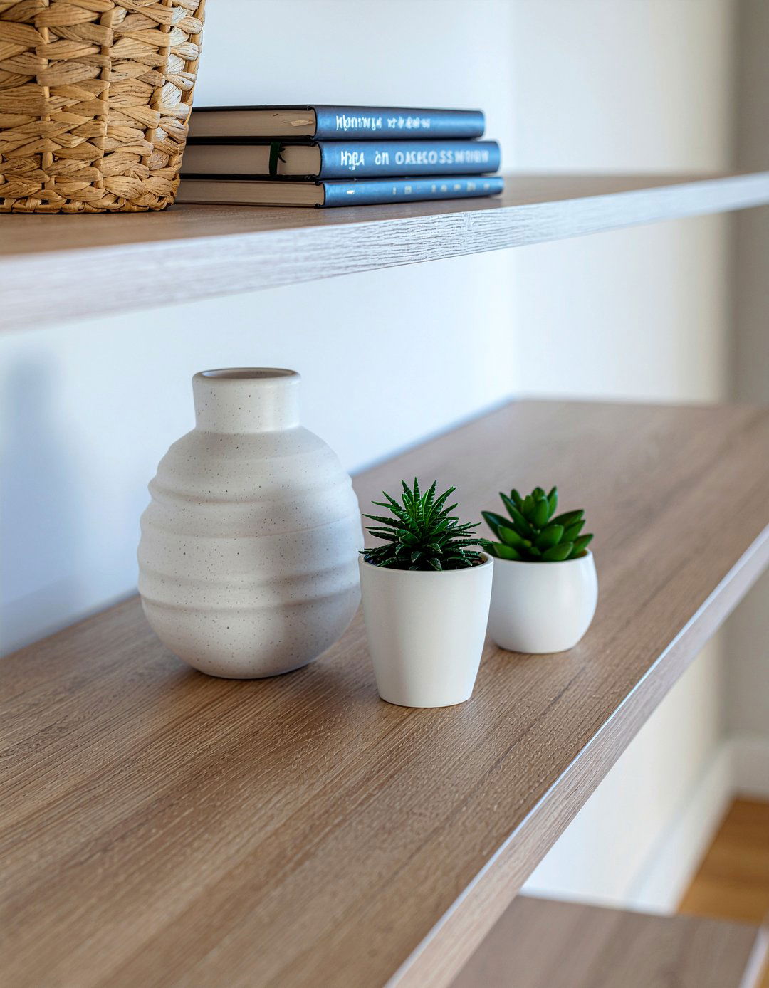 Floating wall shelves - 30 living room storage unit ideas