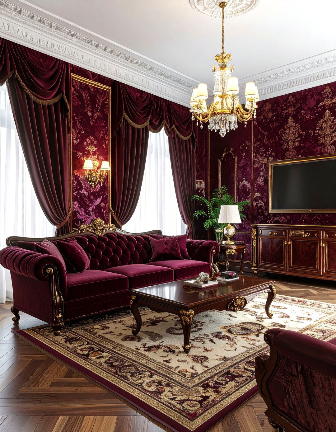 Flock Texture Wallpaper Living Room - 30 living room wallpaper ideas