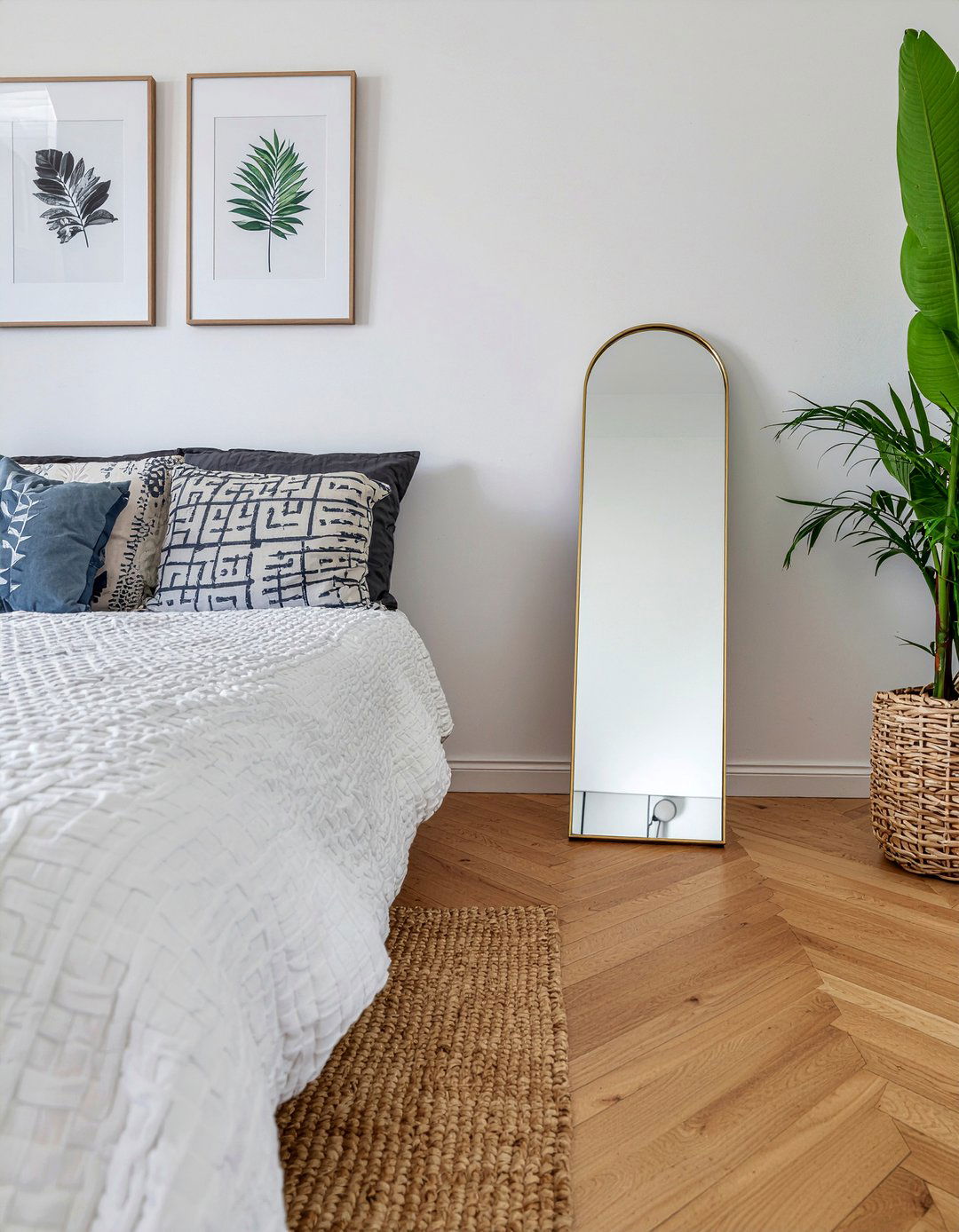 Floor Mirror - 30 bedroom hacks