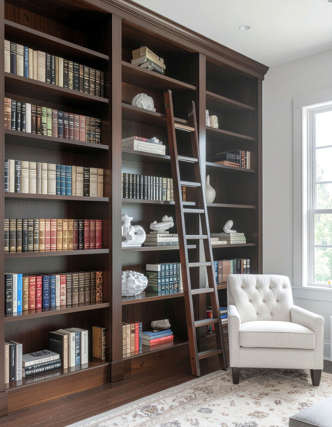 Floor To Ceiling Bookshelf - 30 focal point ideas