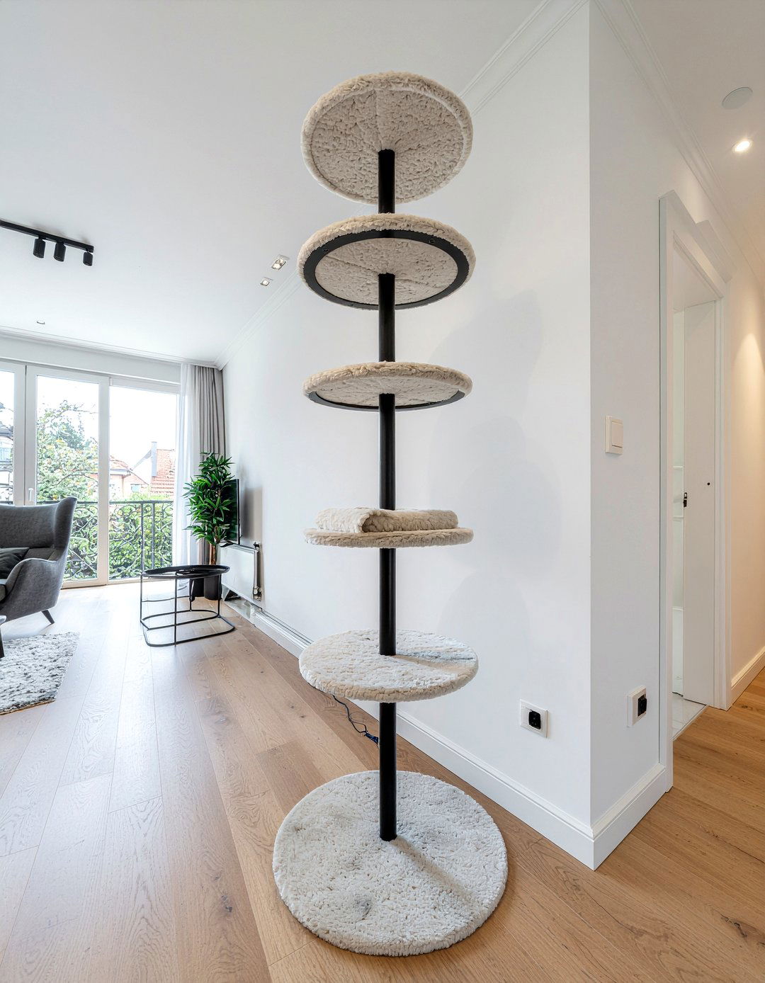 Floor To Ceiling Cat Tree - 30 cat tree living room ideas