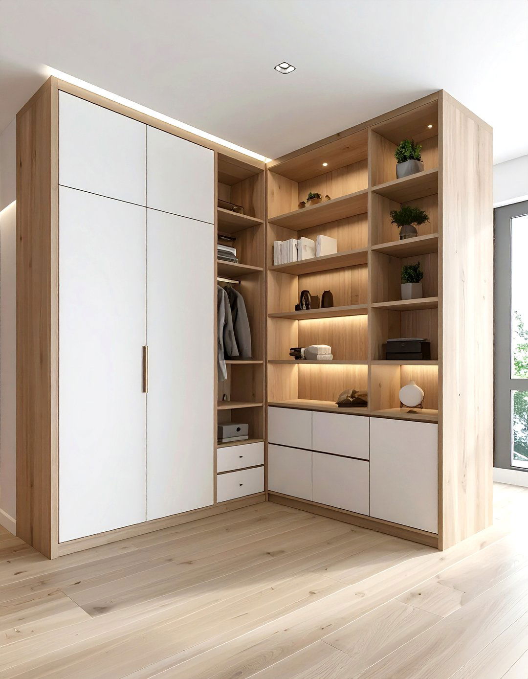 Floor To Ceiling Cupboard - 30 living room hidden storage ideas