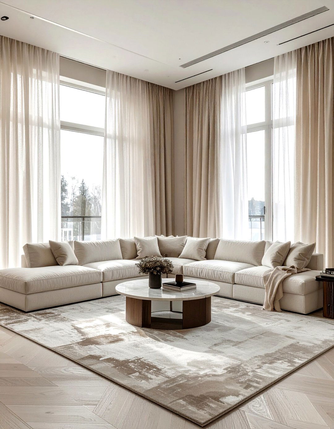 Floor To Ceiling Curtains - 30 decor makeover ideas