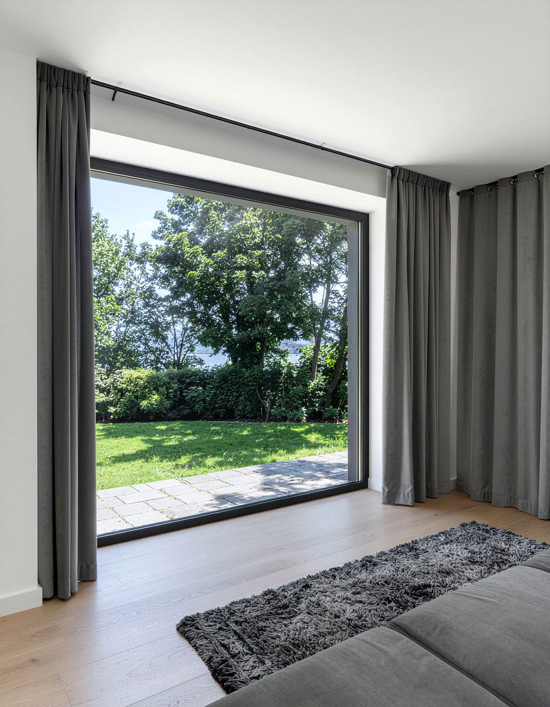 Floor To Ceiling Curtains - 30 old house living room ideas