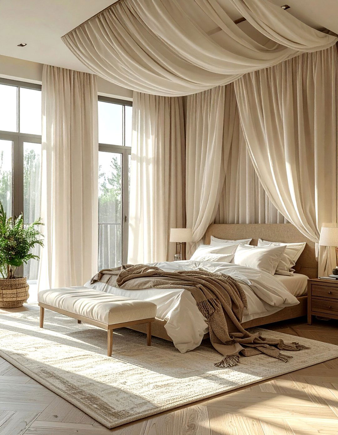 Floor To Ceiling Curtains Bedroom - 30 new build bedroom ideas
