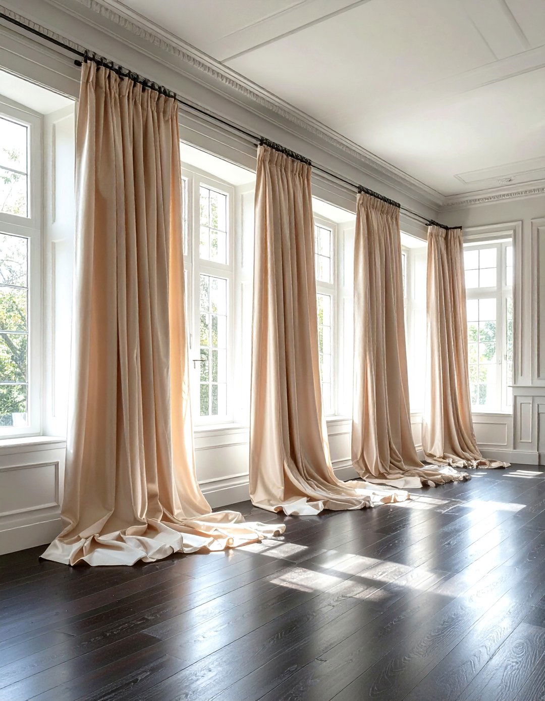 Floor To Ceiling Drapes - 30 curtain ideas