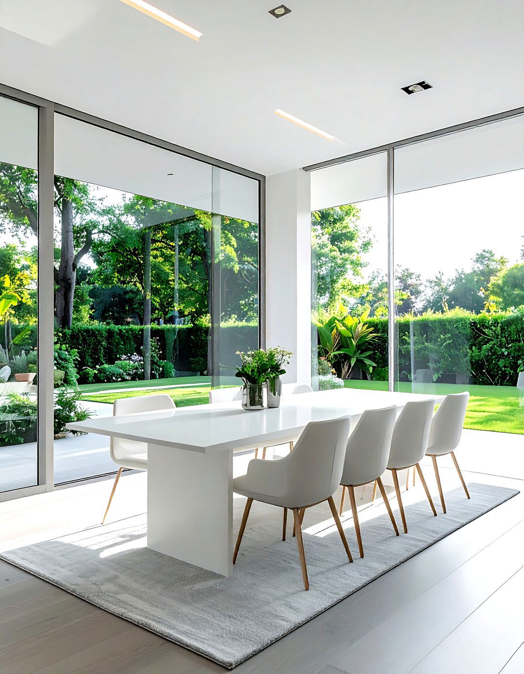30 Glass Dining Room Ideas for an Airy and Sophisticated Home
