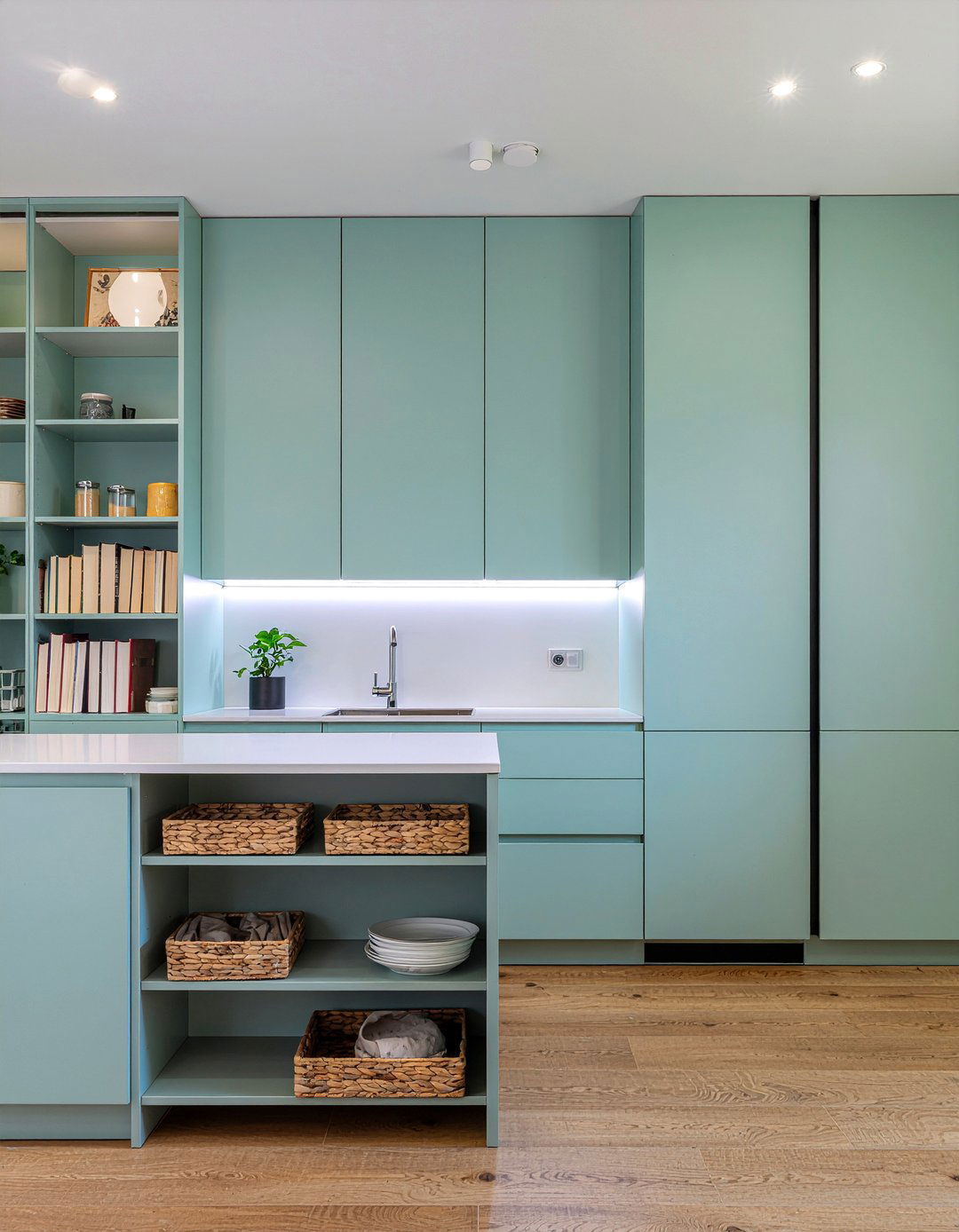 Floor To Ceiling Kitchen Storage - 30 grand kitchen ideas