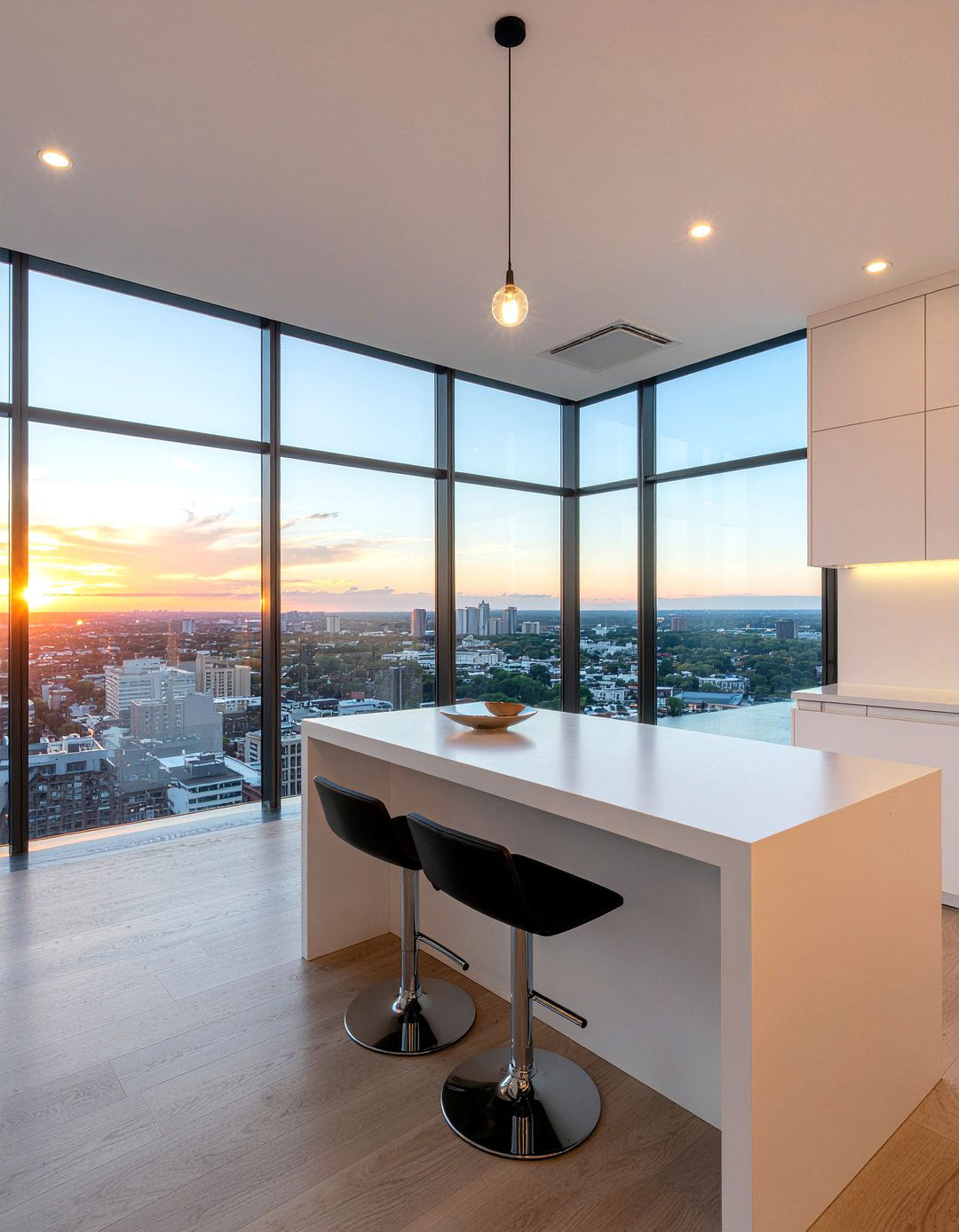 Floor To Ceiling Kitchen Windows - 30 penthouse kitchen ideas