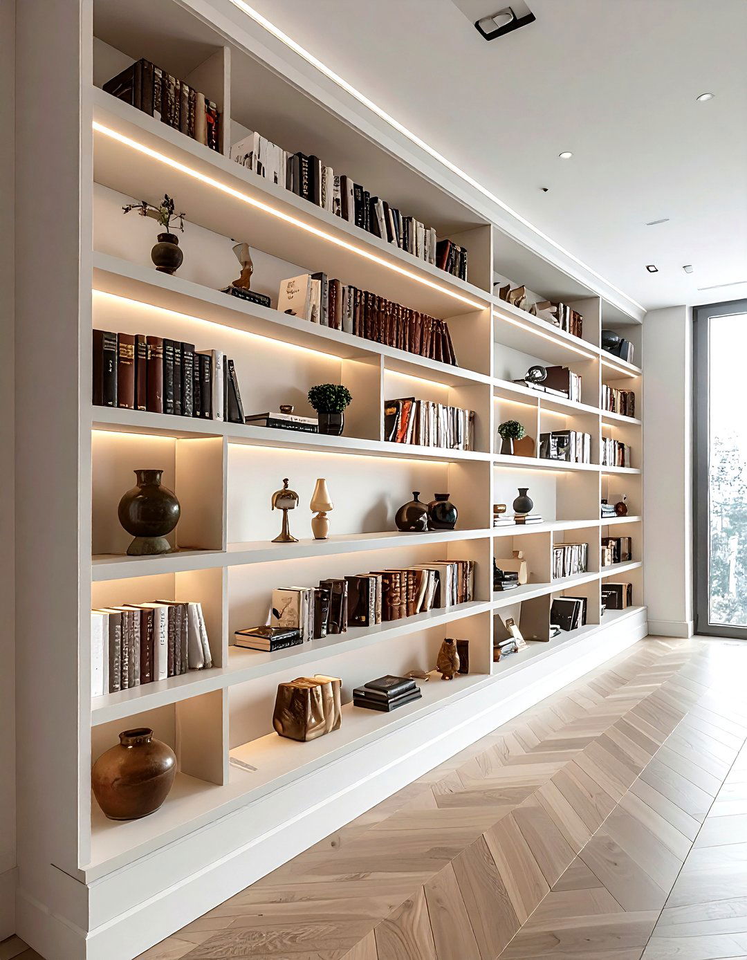 Floor To Ceiling Ledge Shelves - 30 living room ledge shelves