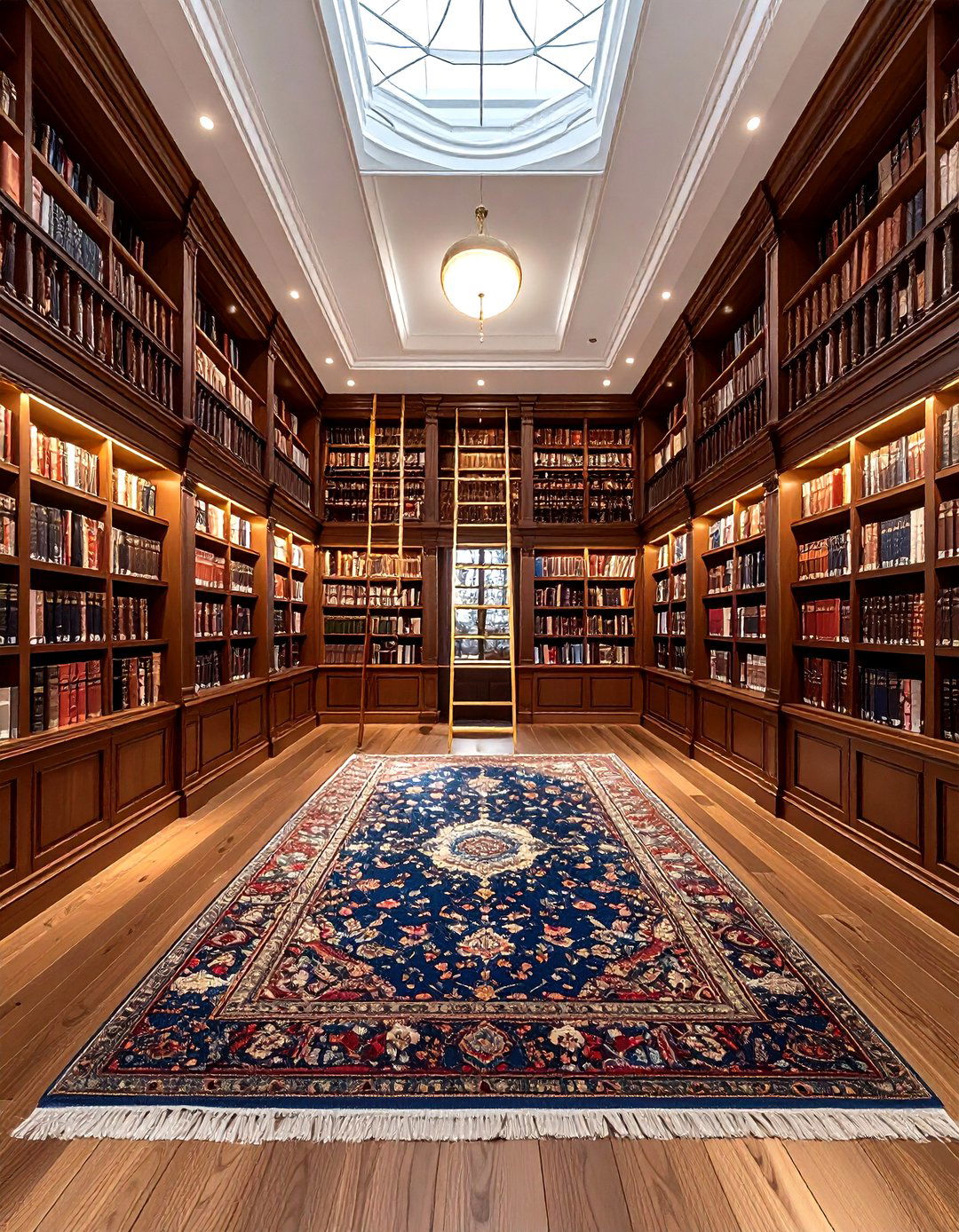 Floor To Ceiling Library - 30 living room book displays