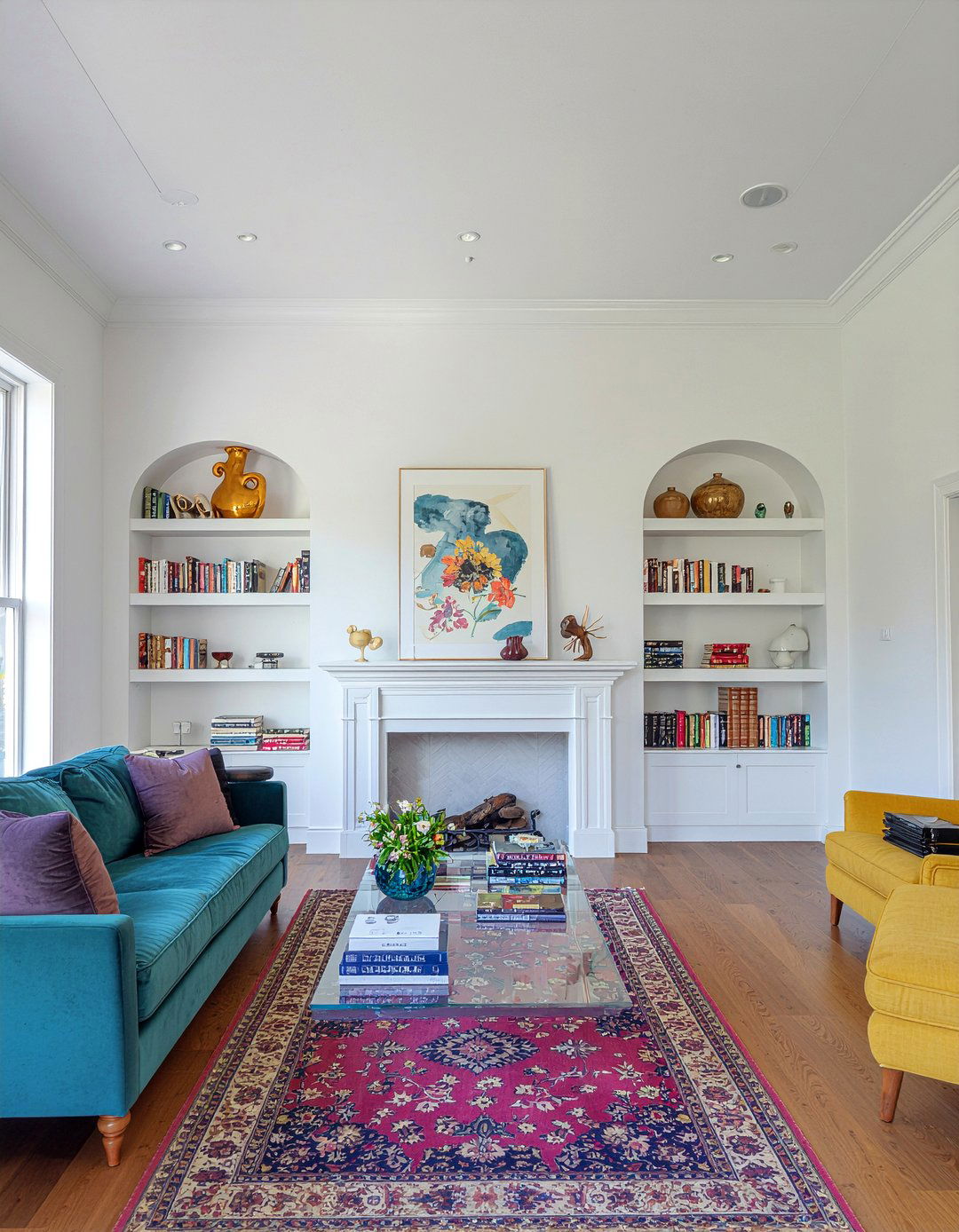 Floor To Ceiling Niche - 30 living room wall niches