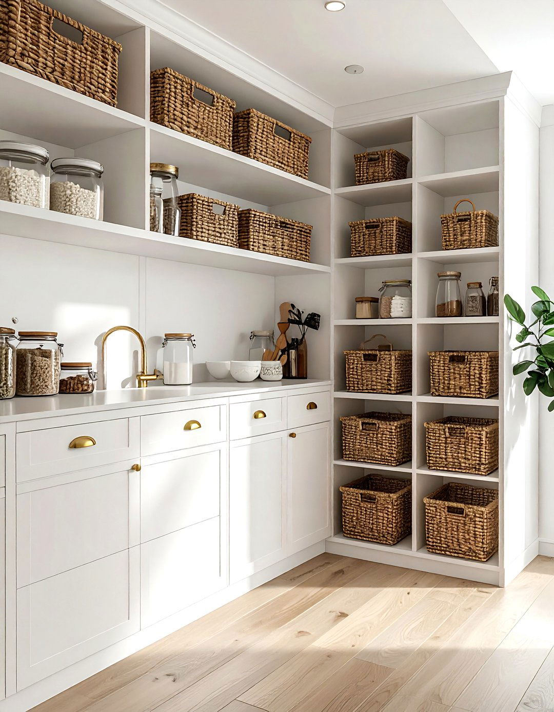 Floor To Ceiling Pantry - 30 tall cabinet kitchen ideas