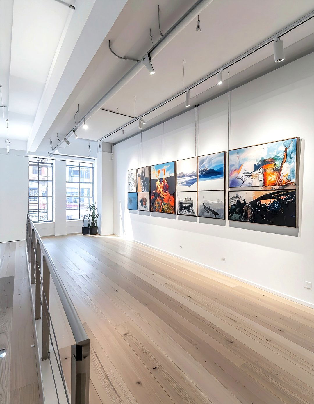 Floor To Ceiling Picture Rail - 30 picture rail ideas