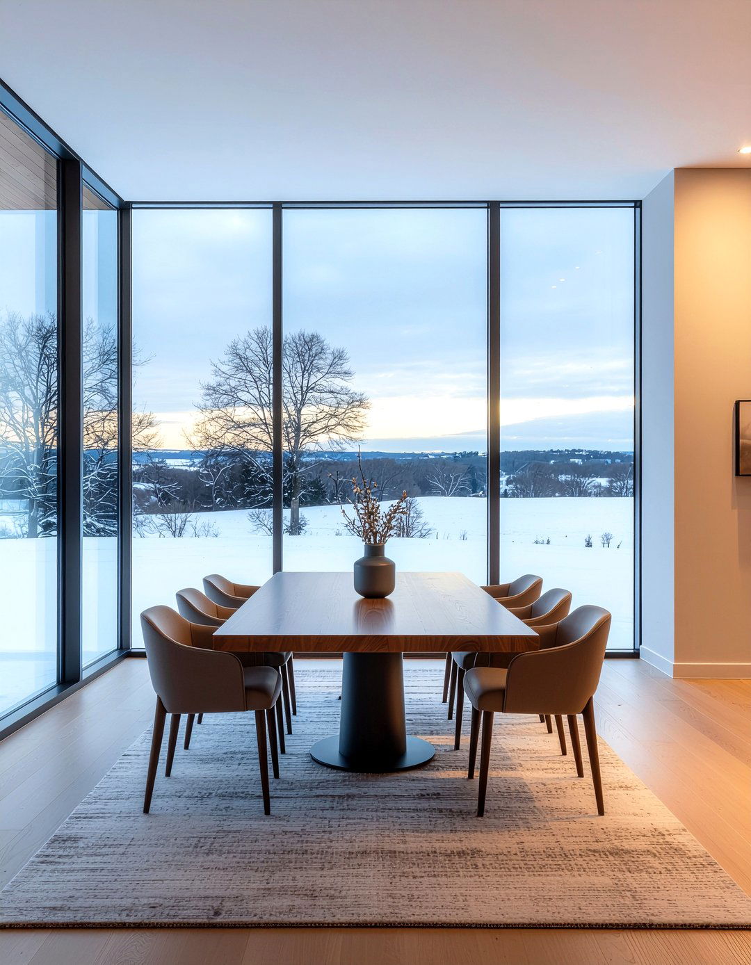 Floor To Ceiling Window Dining - 30 Norwegian dining room ideas