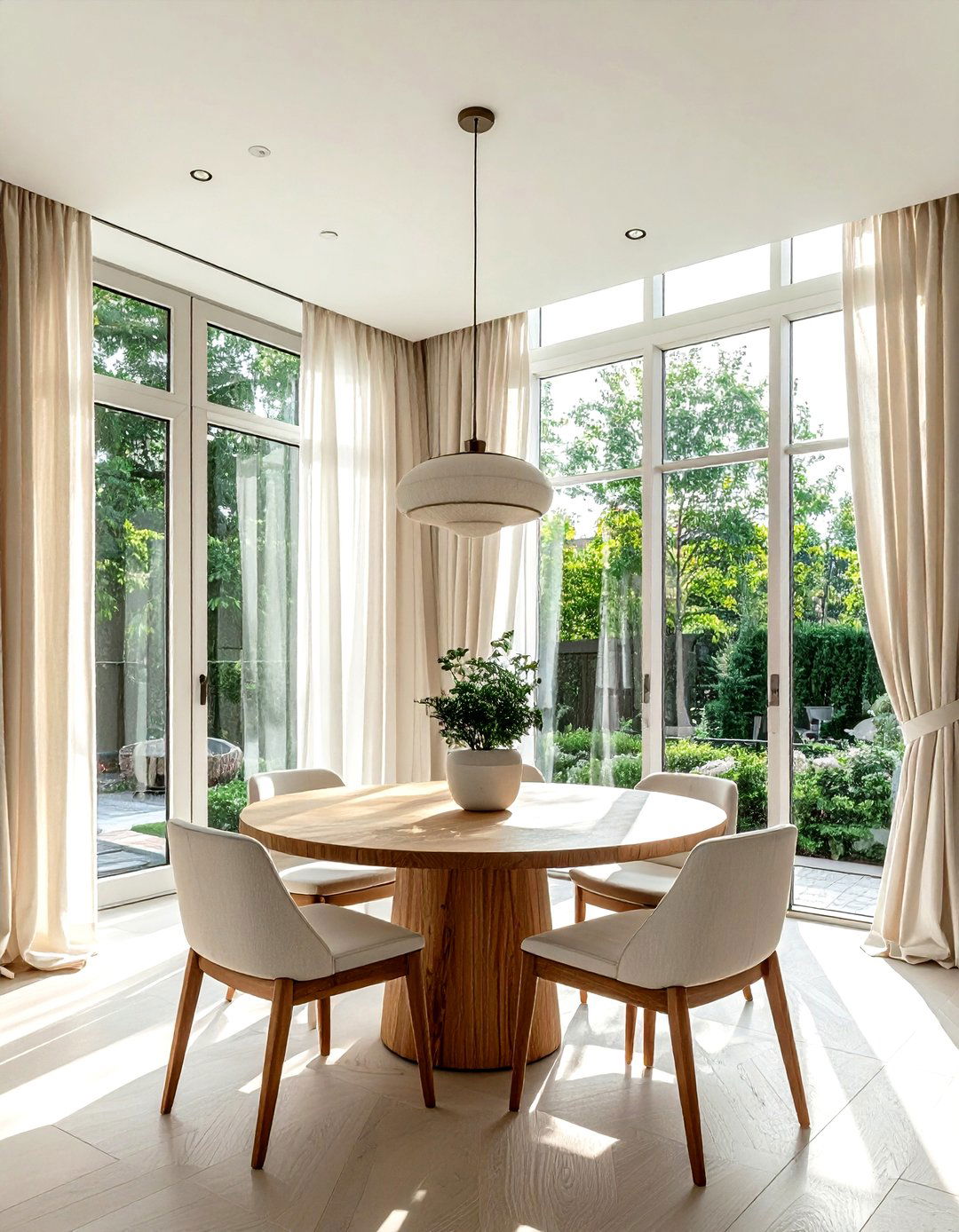 Floor To Ceiling Window Dining Room - 30 manor dining room ideas
