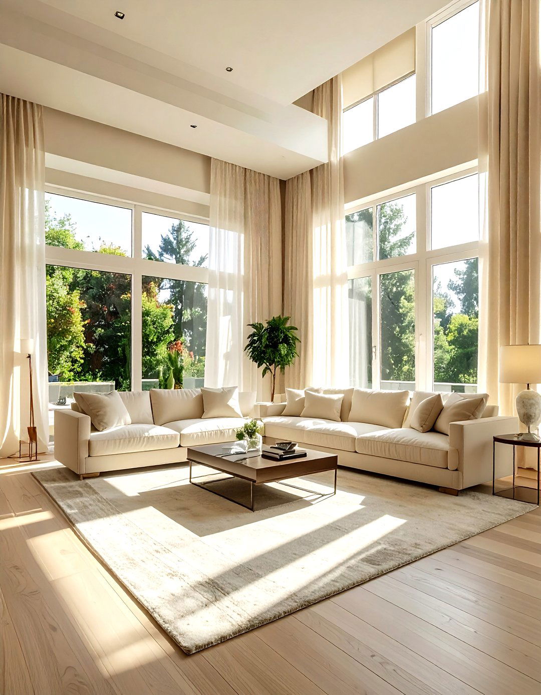 30 Minimalist Cream Living Room Ideas for a Warm Glow