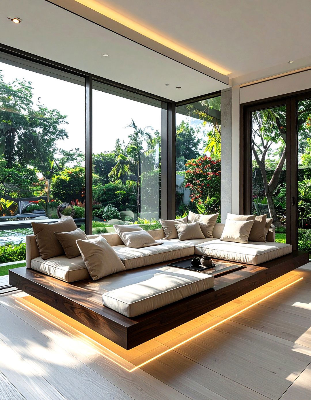 Floor To Ceiling Window Seat - 30 living room window seat ideas