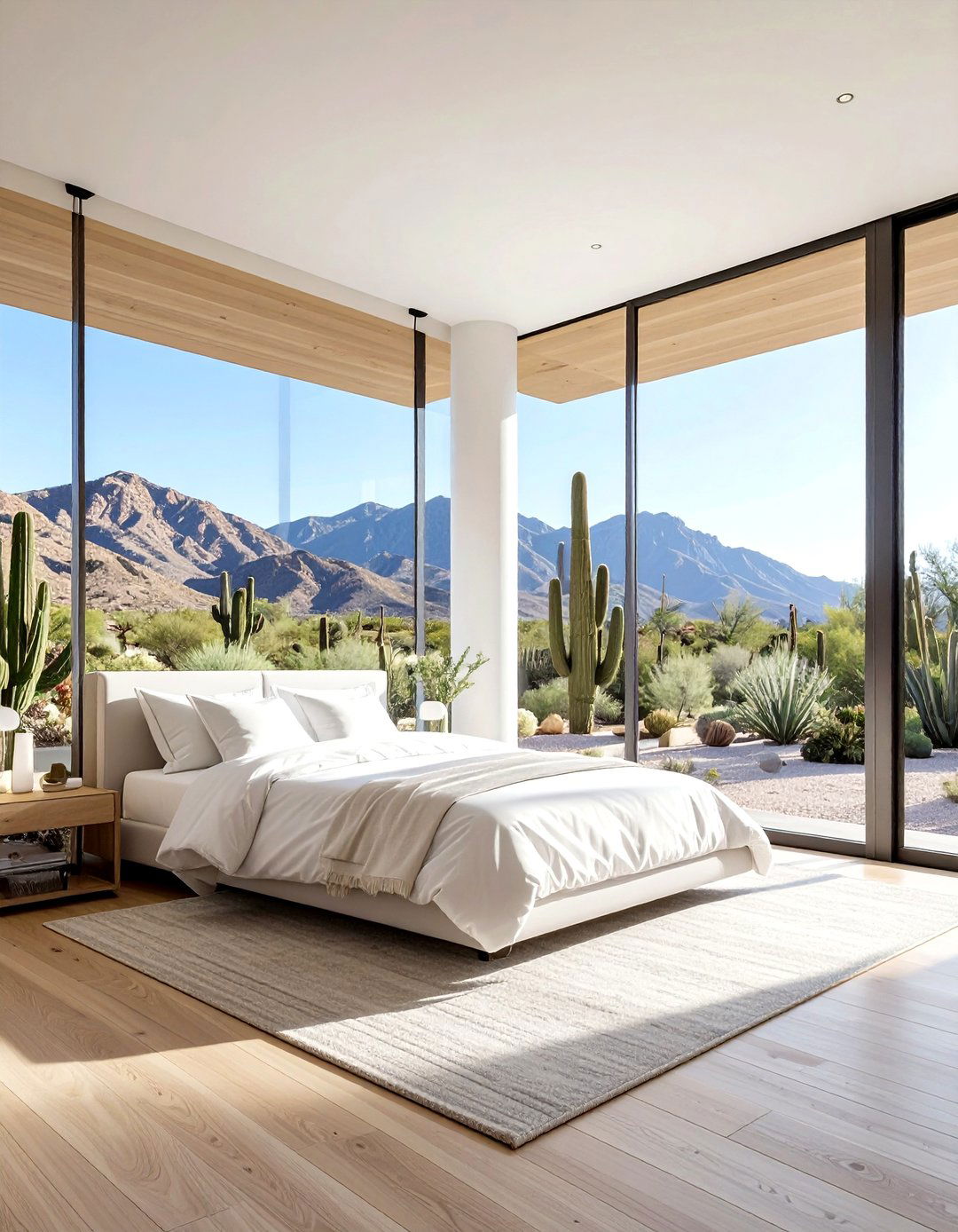 Floor To Ceiling Windows - 30 Palm Springs decor ideas