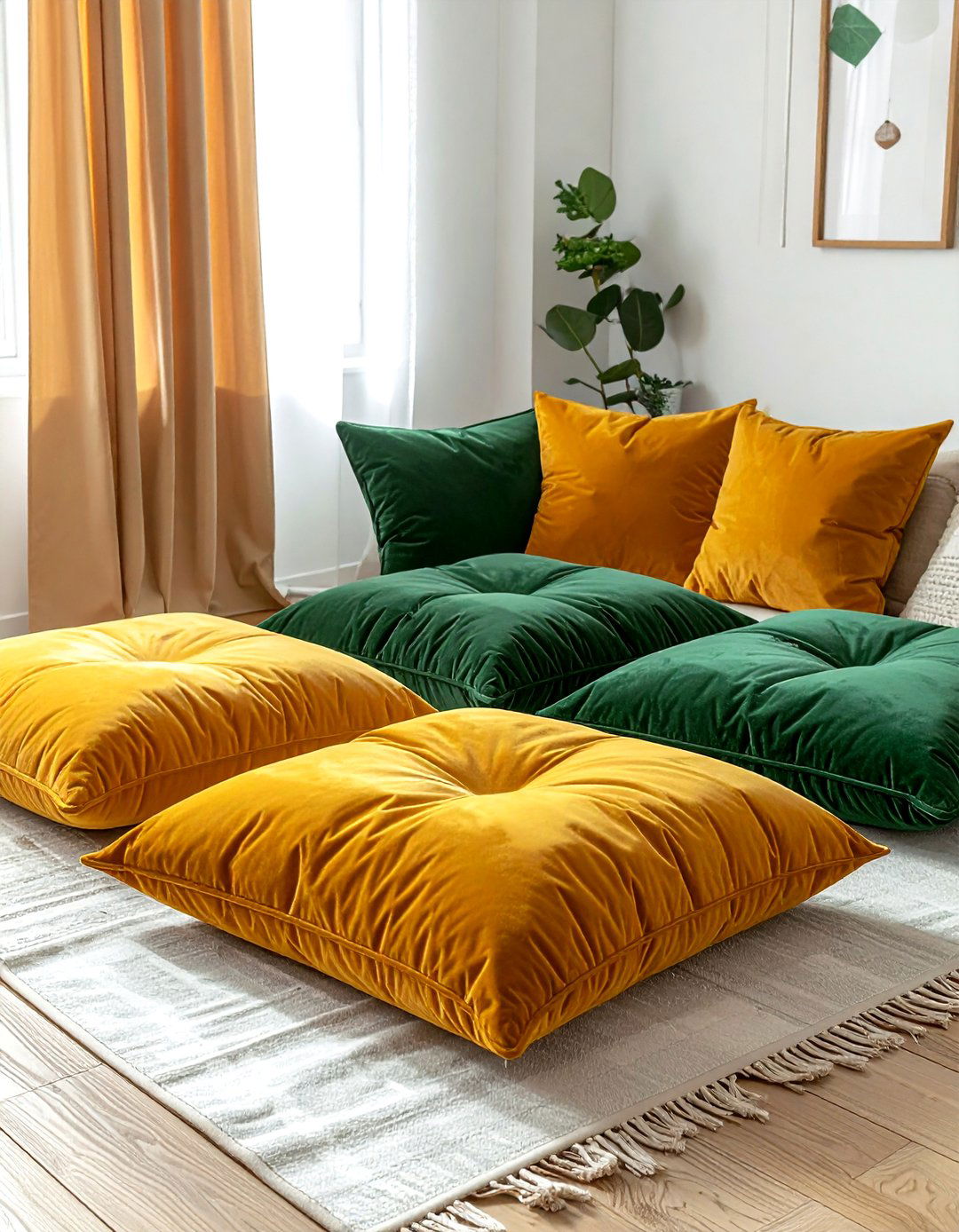 Floor cushion - 30 kid-friendly decor ideas