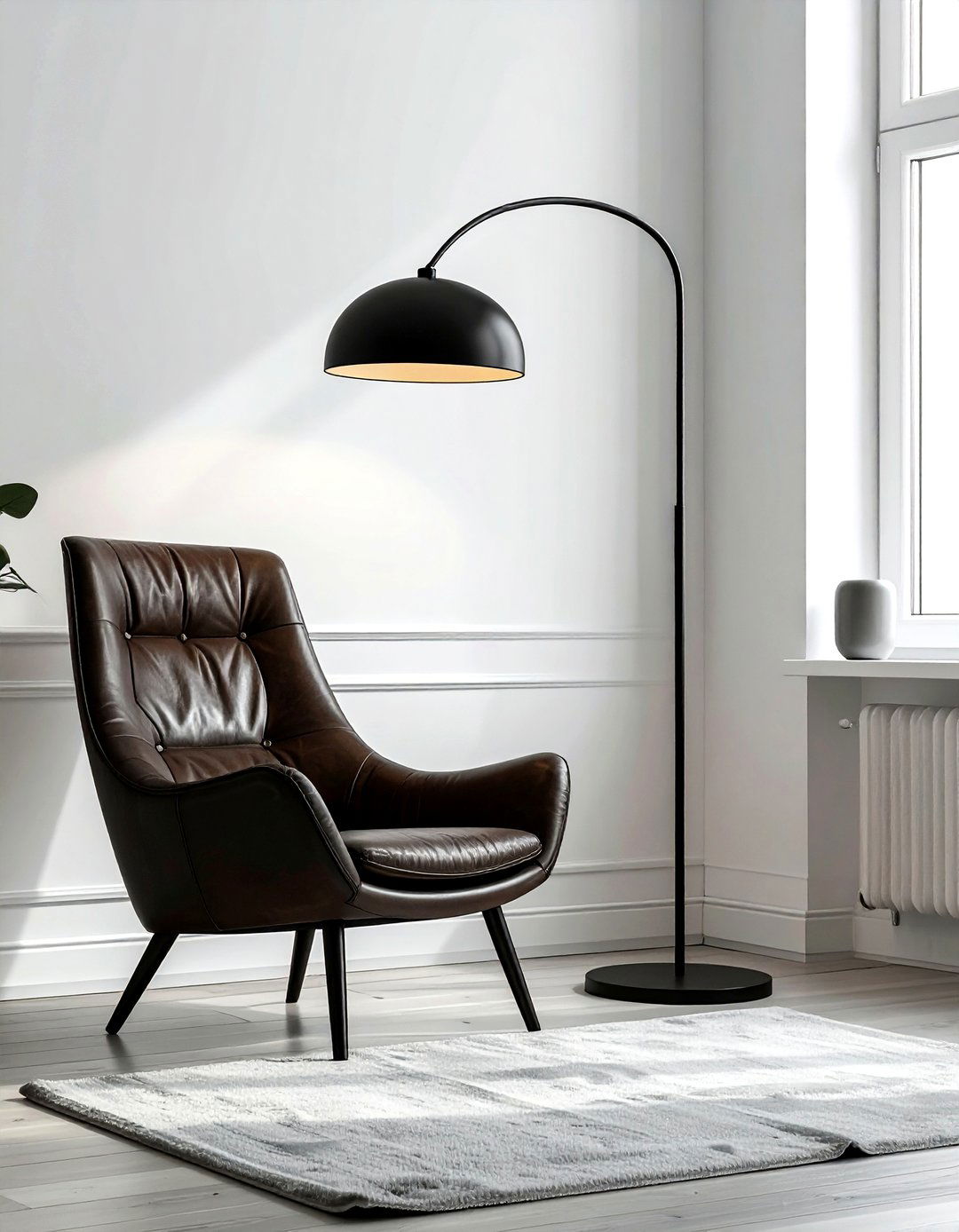 Floor lamp lighting - 30 renter-friendly decor ideas